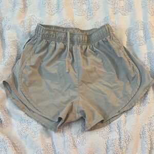 Nike Gray Athletic Shorts Lightweight Elastic Waist